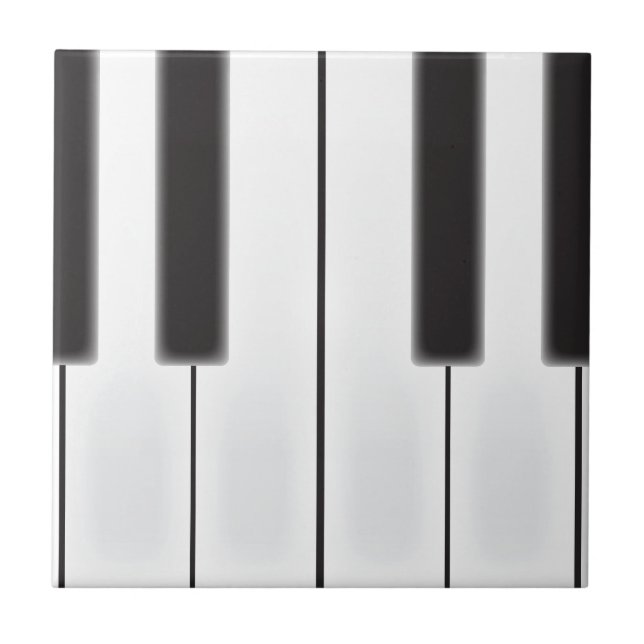 Worn Piano Keys Tile (Front)