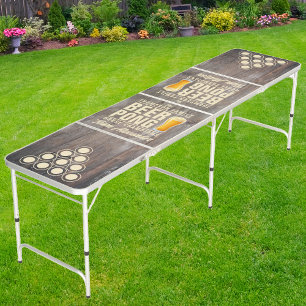 Worn Planks Brew Battle Champions Team Names Beer Pong Table