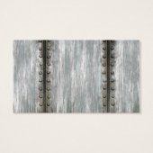 Worn Riveted Metal Grunge Textured (Back)