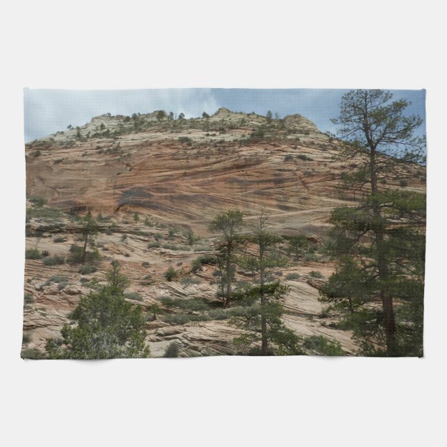 Worn Rock Walls in Zion Kitchen Towel (Horizontal)