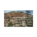 Worn Rock Walls in Zion National Park Business Card