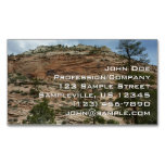 Worn Rock Walls in Zion National Park Business Card Magnet