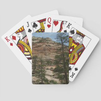 Worn Rock Walls in Zion National Park Poker Cards