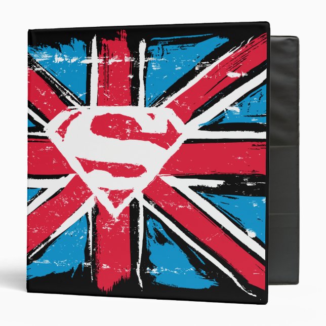 Worn S-Shield Over Flag Binder (Front/Inside)