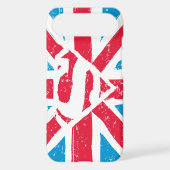Worn S-Shield Over Flag Case-Mate iPhone Case (Back)