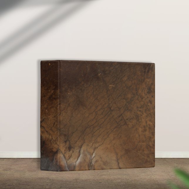 Worn Saddle Faux Leather Binder (Creator Uploaded)