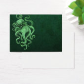 Worn Vintage Octopus Illustration - Green (Desk)