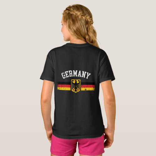 Worn  Weathered Effect Germany T_Shirt