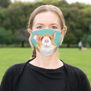 Worried Rat Face Mask by Mindgoop at Zazzle