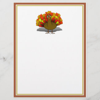 Worried Thanksgiving Turkey Flyer