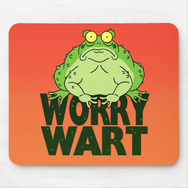 Worry Wart Mouse Pad (Front)
