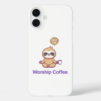 Worship Coffee - Iphone 16 Plus  iPhone 16 Plus Case