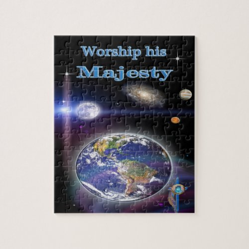 Worship his Majestry Jigsaw Puzzle