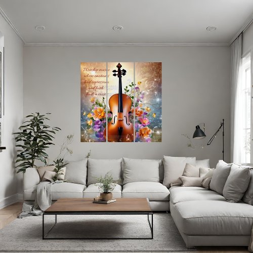 Worship Music Where Emotions Find Expression Cello Triptych