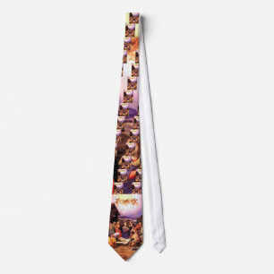 Worship of the Shepherds - Bronzino Tie