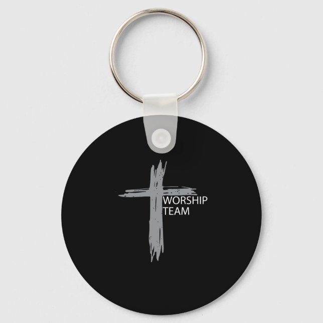 Worship Team for Christian music band Keychain (Front)