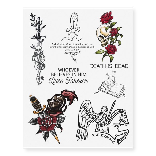 Worship Temporary Tattoos (Front)