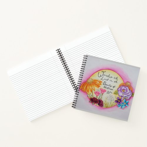 Worship the Lord Spiral Notebook