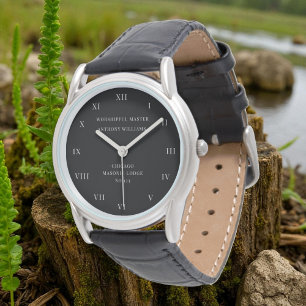 Worshipful Master Freemason Masonic Lodge Watch