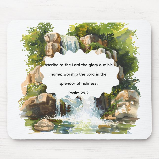 Worshipper's Mousepad (Front)