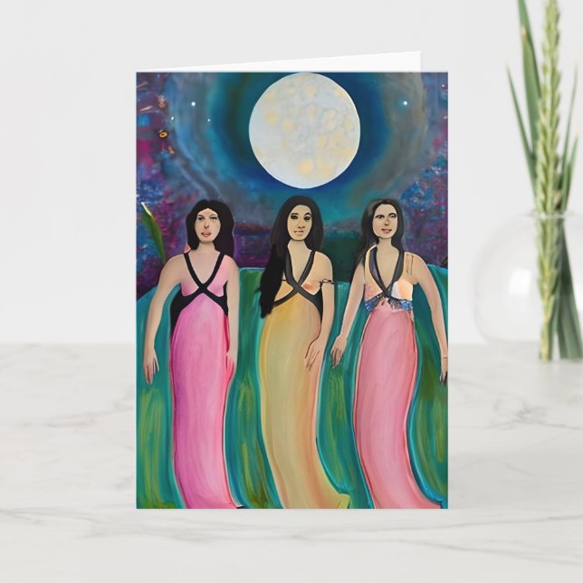Worshippers of the Moon Card (Front)