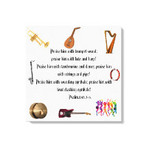 Worshipper's Stretched Canvas Print