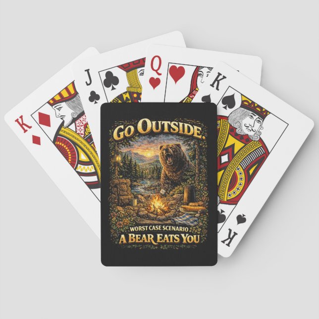 Worst Case Wilderness Poker Cards (Back)
