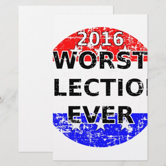 Worst Election Ever (Front/Back)