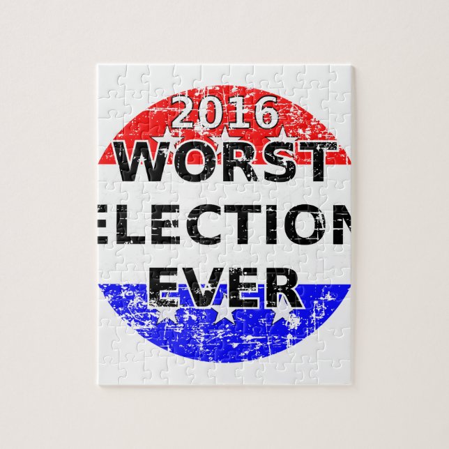 Worst Election Ever Jigsaw Puzzle (Vertical)