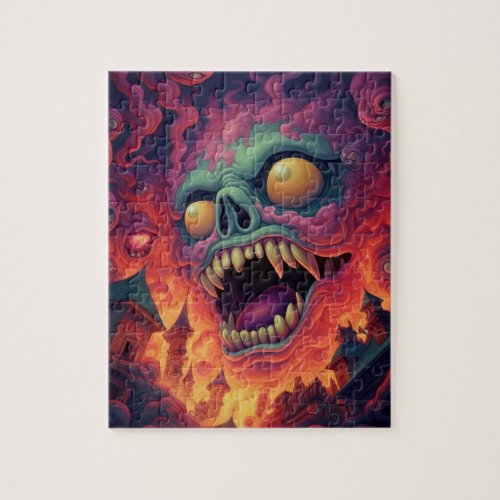 Worst Nightmares with Devil Jigsaw Puzzle