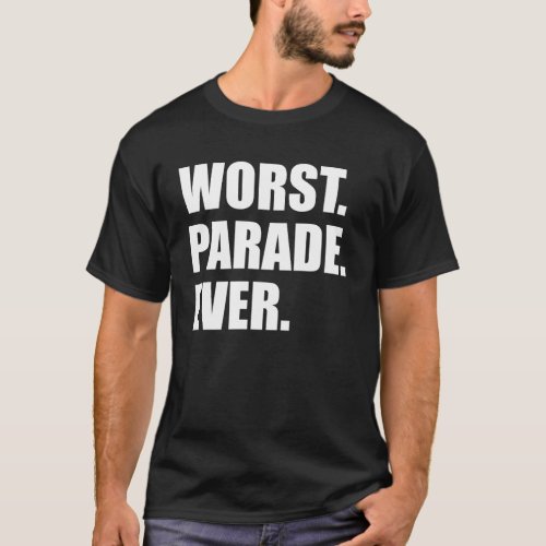 Worst Parade Ever Running Spectator T_Shirt