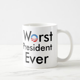 Worst President Ever - Anti Obama Mug