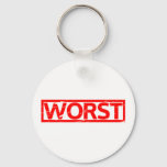Worst Stamp Keychain