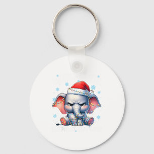 Worst White Elephant Ever Christmas Xmas Under 15  Keychain