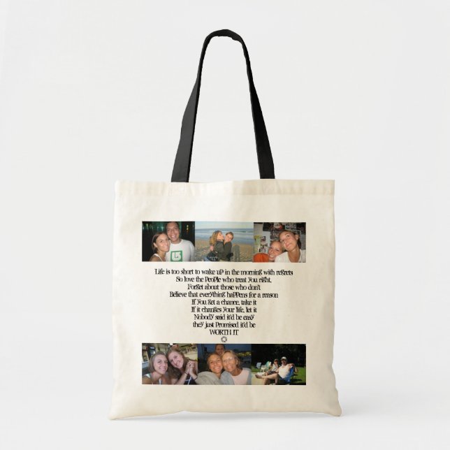 worth it tote bag (Front)