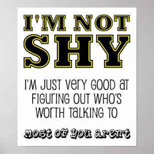 Worth Talking To Funny Poster