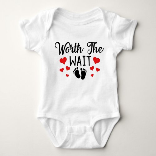 Worth The Wait IVF Baby Bodysuit