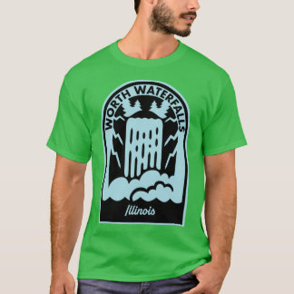 Worth Waterfalls Illinois T-Shirt