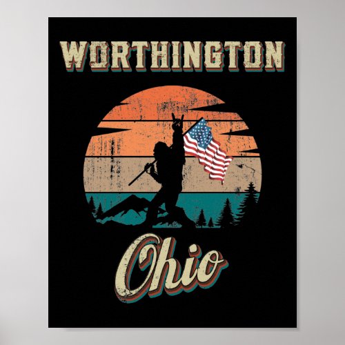 Worthington Ohio Poster