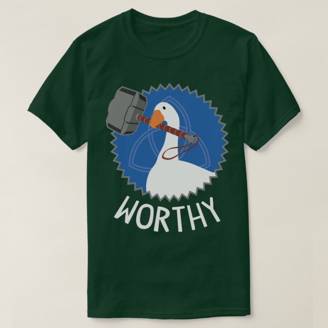 Worthy Goose T-Shirt (Design Front)