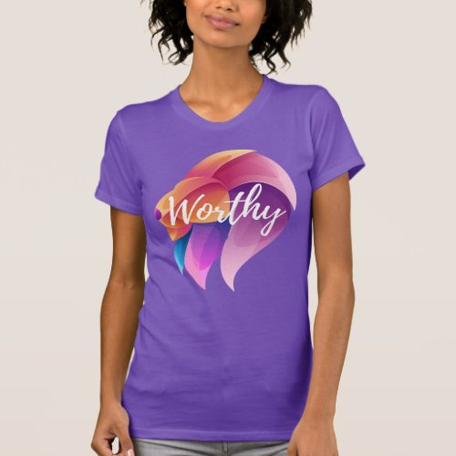 Worthy in His eyes T_Shirt