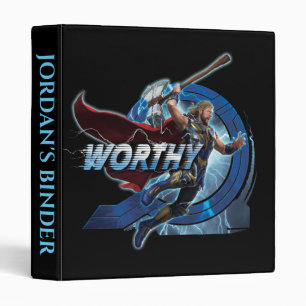 Worthy Thor Stormbreaker Rush Graphic 3 Ring Binder
