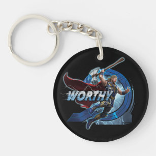 Worthy Thor Stormbreaker Rush Graphic Keychain