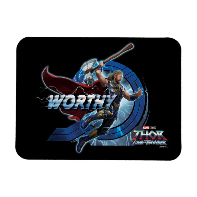 Worthy Thor Stormbreaker Rush Graphic Magnet (Horizontal)
