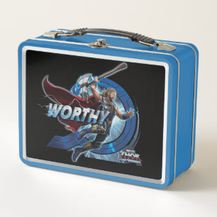 Worthy Thor Stormbreaker Rush Graphic Metal Lunch Box