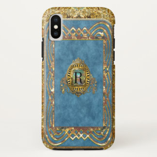 Woshamp Blew Elegant Monogram iPhone X Case