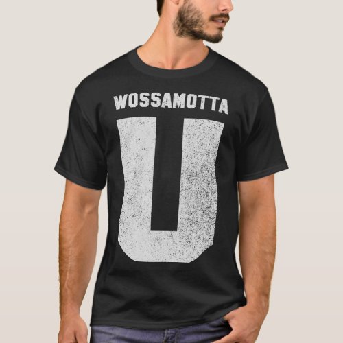 Wossamotta U faded T_Shirt