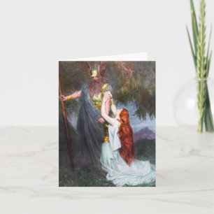 Wotan & Brunhilde Notecard
