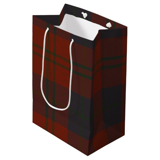Wotherspoon Tartan Medium Gift Bag (Front Angled)