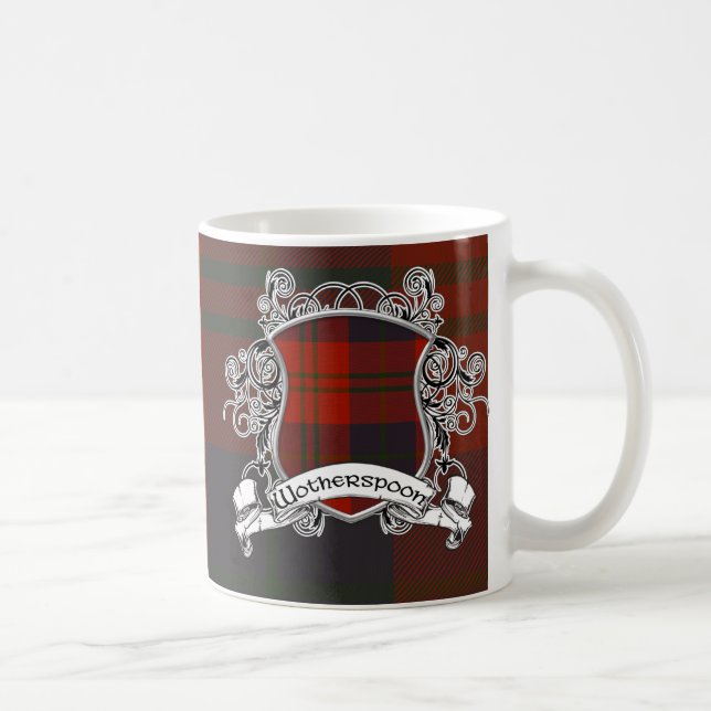 Wotherspoon Tartan Shield Coffee Mug (Right)